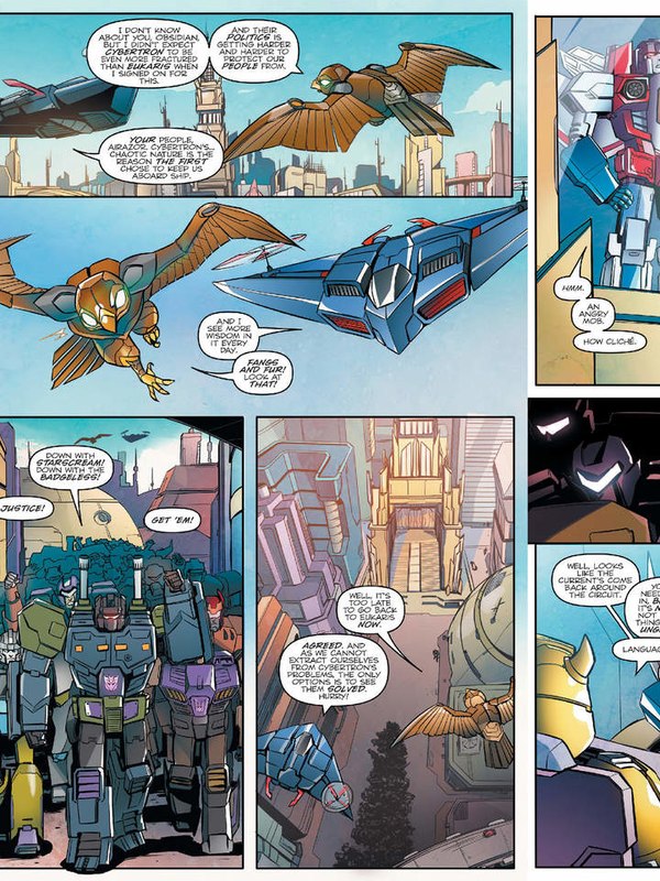 The Transformers Till All Are One Issue 2 Three Page ITunes Preview  (2 of 3)